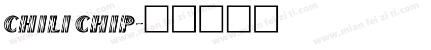 chili chip字体转换